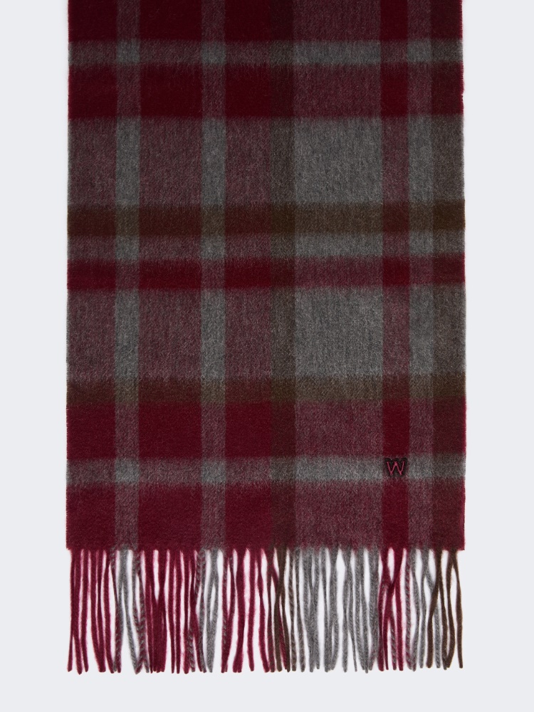 Schal aus Kaschmir-Jacquard - MITTELGRAU - Max Mara