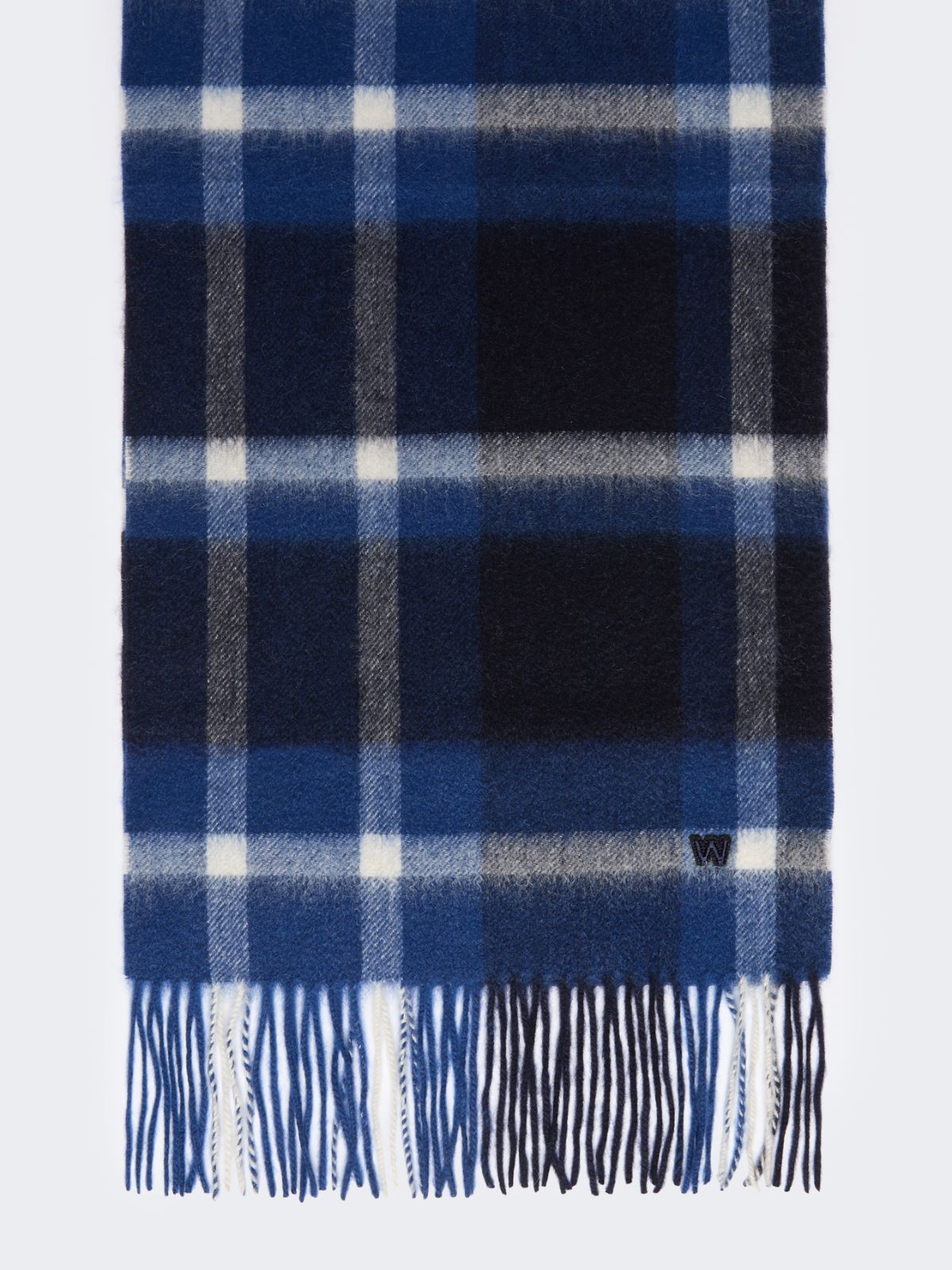 Jacquard cashmere scarf - ULTRAMARINE - Max Mara - 9