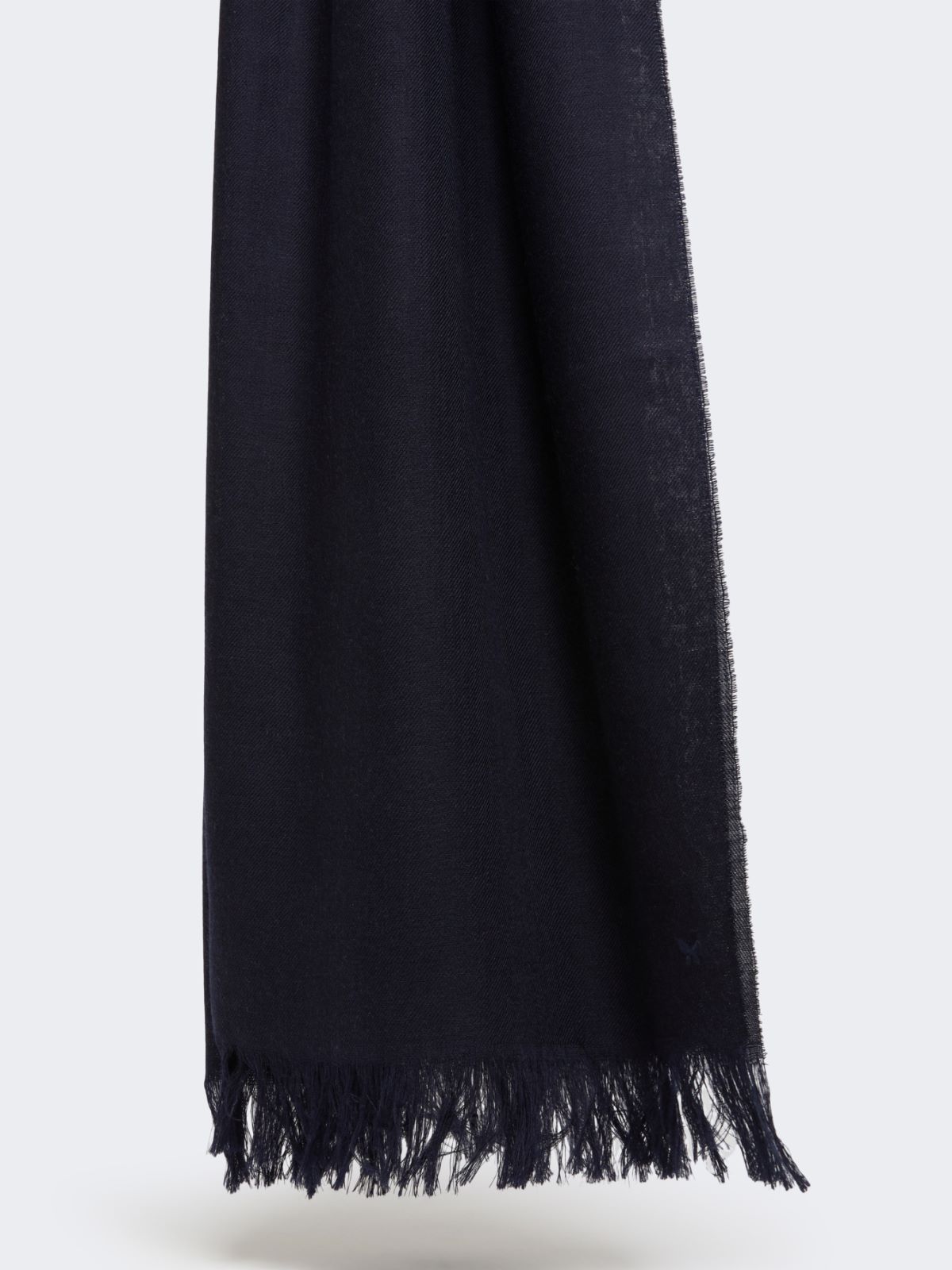 Embroidered wool stole - MIDNIGHTBLUE - Max Mara - 6