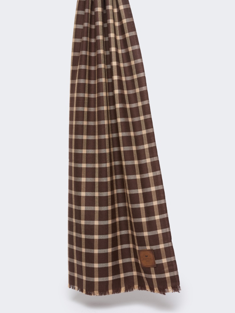 Stola aus Wolle mit Disegno - BEIGE - Max Mara