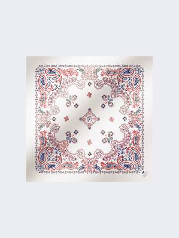 スカーフ Max Mara Printed silk scarf Pink Printed silk twill foulard, pink | Weekend Max Mara