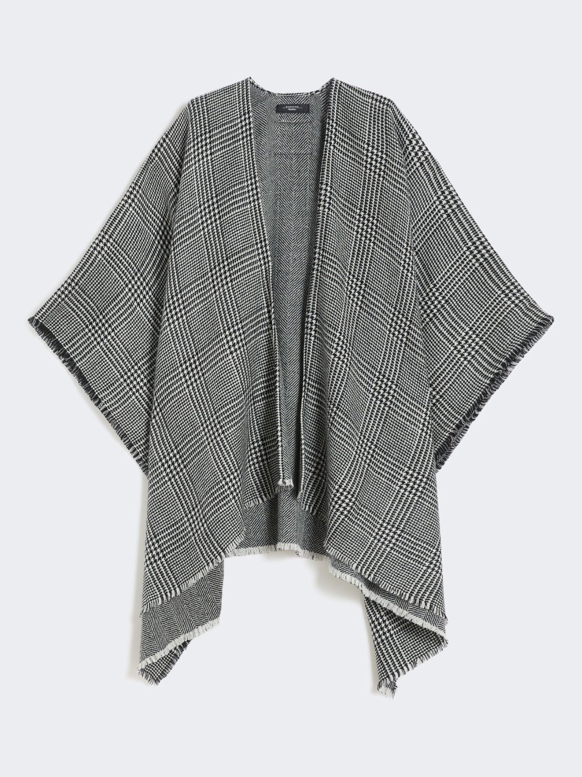 Double-face wool cape - BLACK - Max Mara - 10