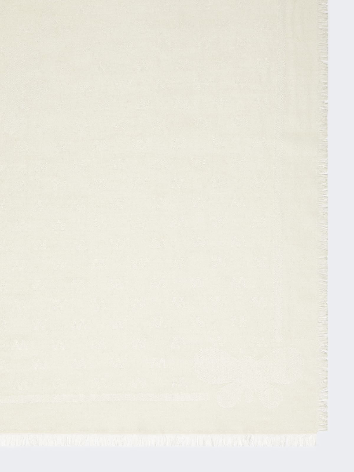 Jacquard-knit viscose and wool shawl - MILK - Max Mara - 2