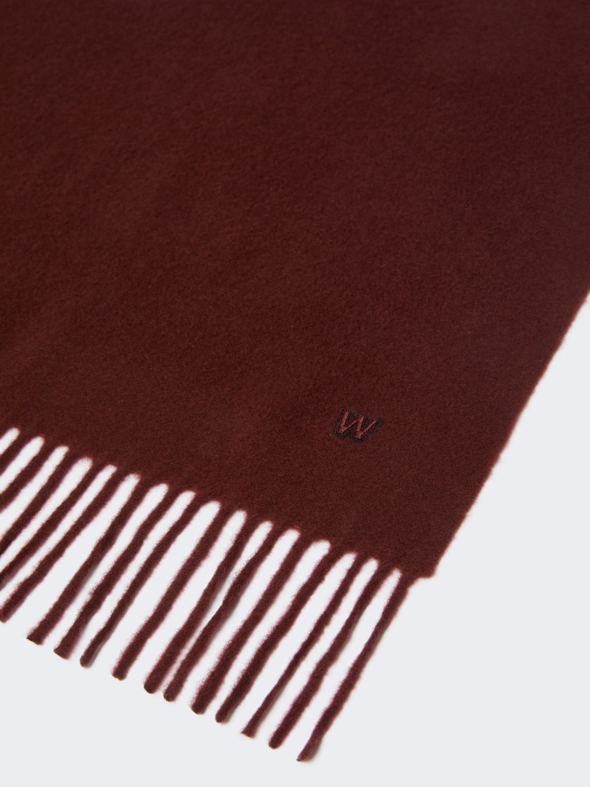 Wool stole - RED PURPLE - Max Mara - 2