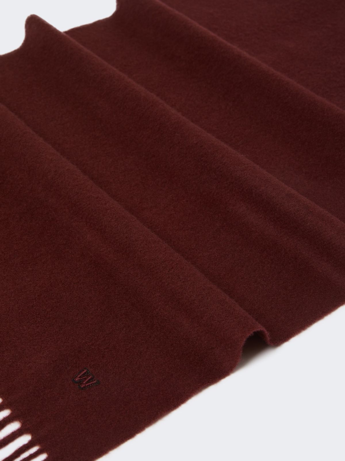 Wool stole - RED PURPLE - Max Mara - 3