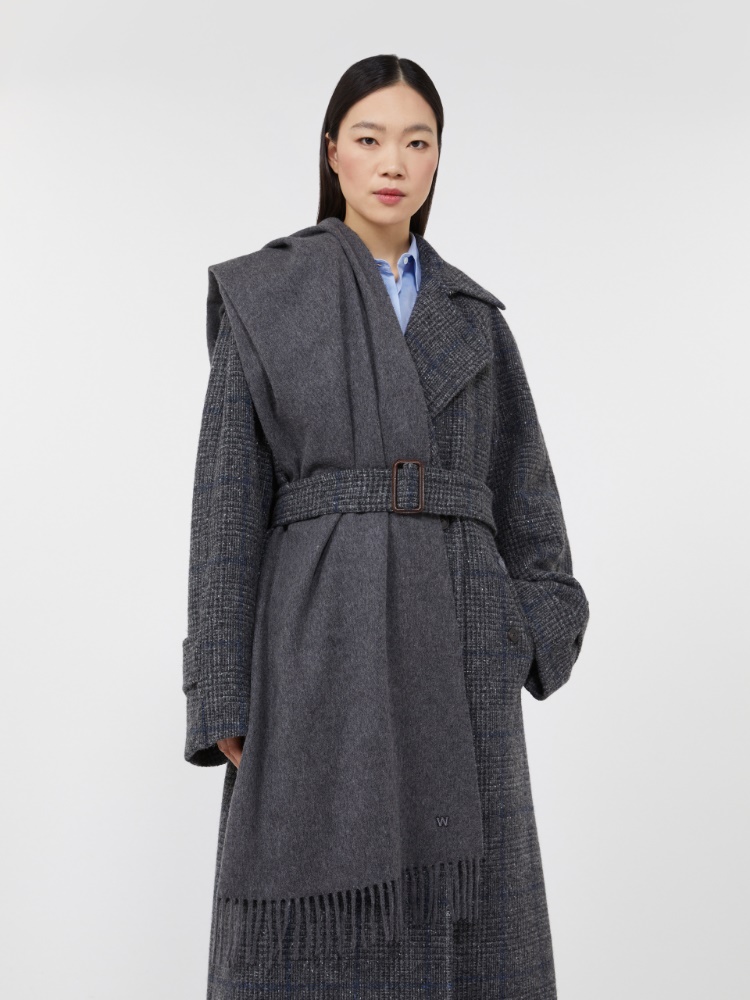 Étole en laine - GRIS MOYEN - Max Mara