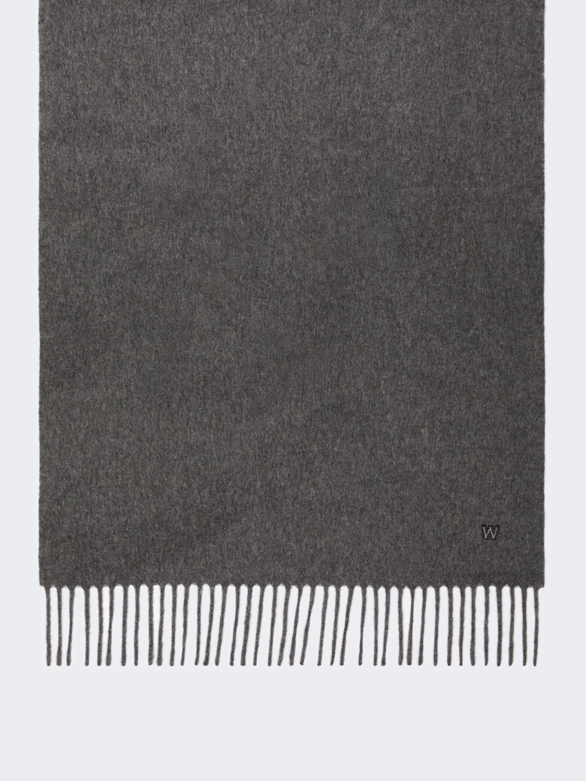 Wool stole - MEDIUM GREY - Max Mara - 9