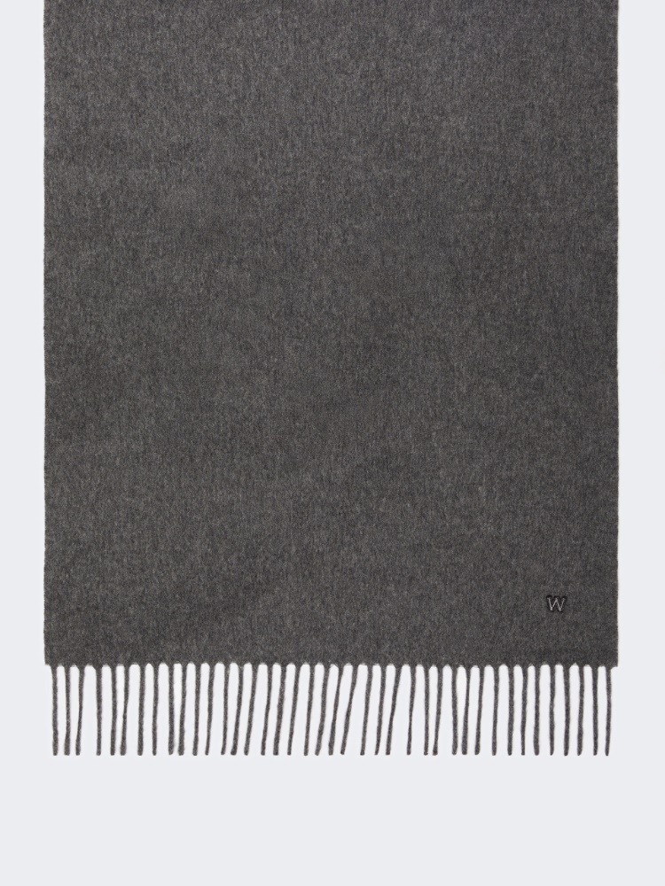 Wool stole - MEDIUM GREY - Max Mara
