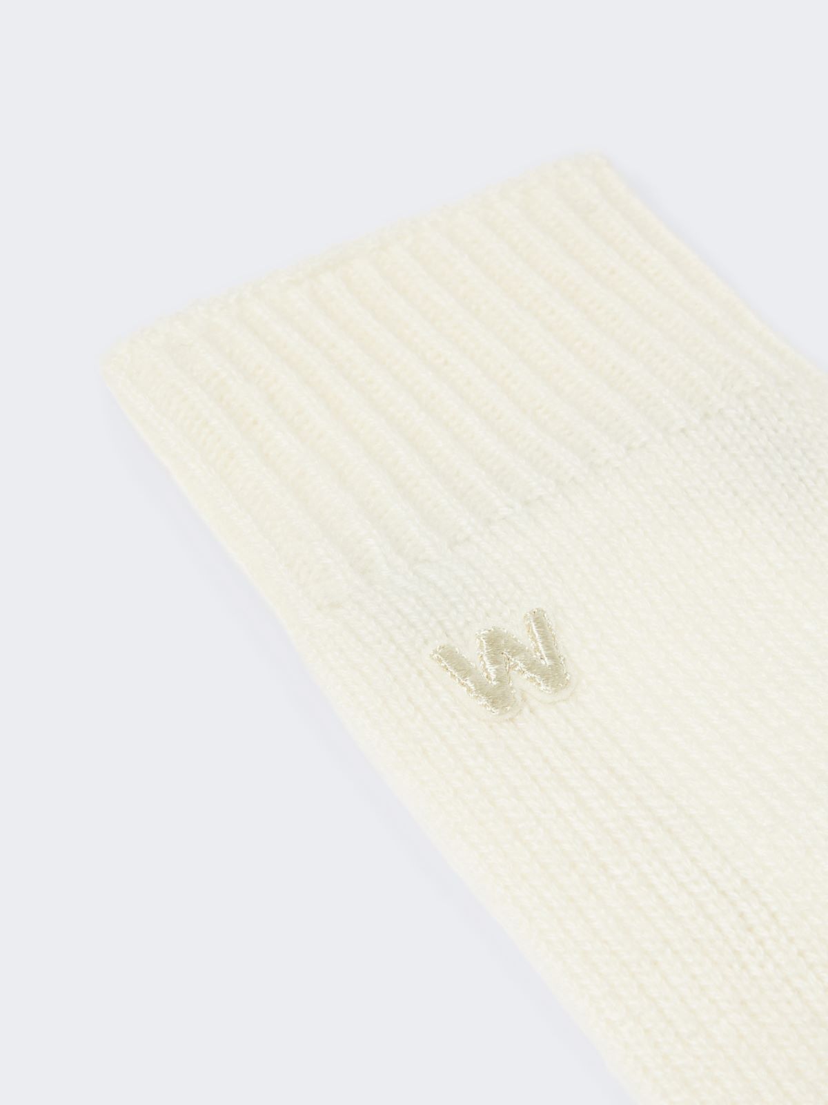 Cashmere gloves - OPTICAL WHITE - Max Mara - 3