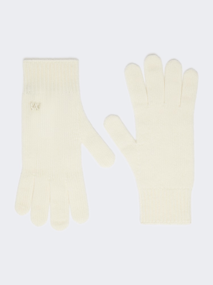 Gants en cachemire - BLANC NEUTRE - Max Mara