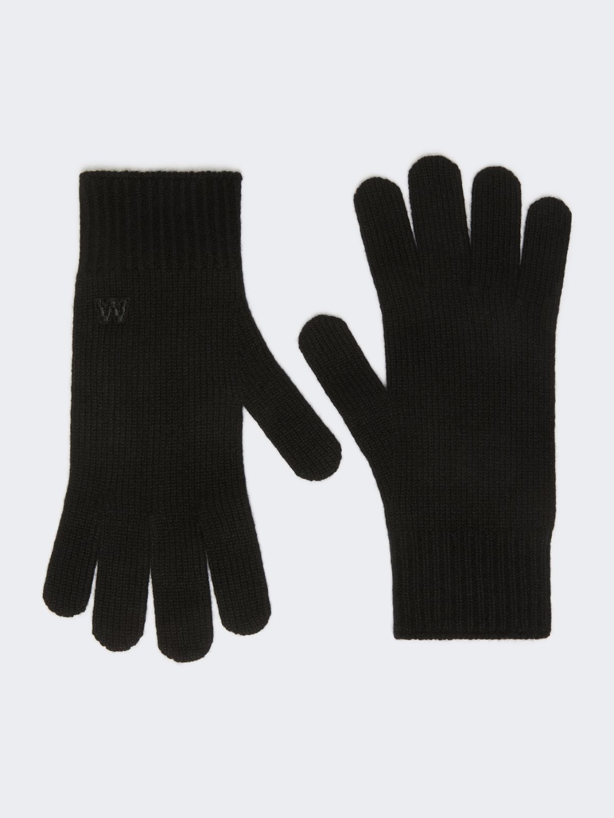 Cashmere gloves - BLACK - Max Mara
