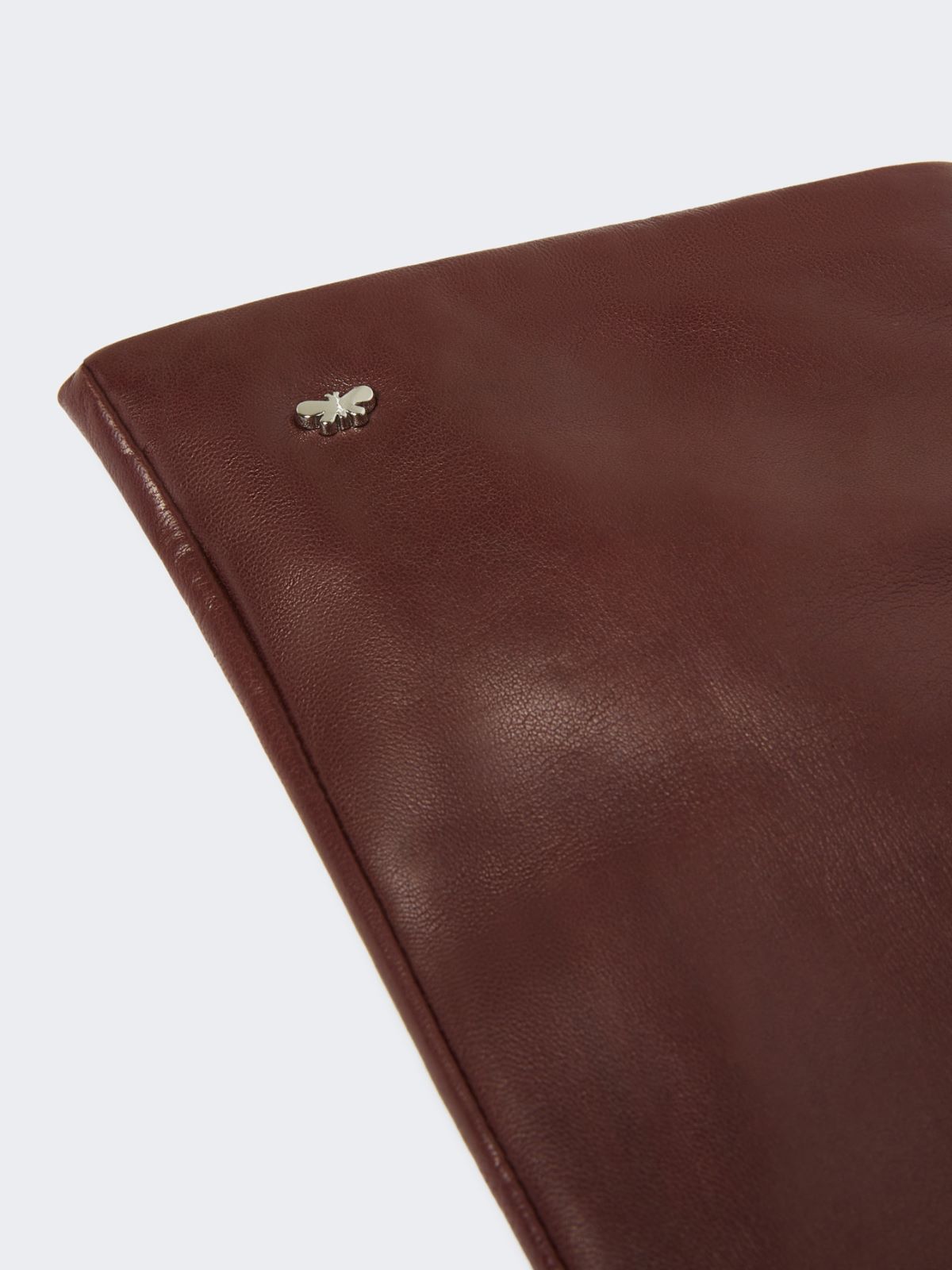Medium-length nappa leather gloves - BORDEAUX - Max Mara - 2