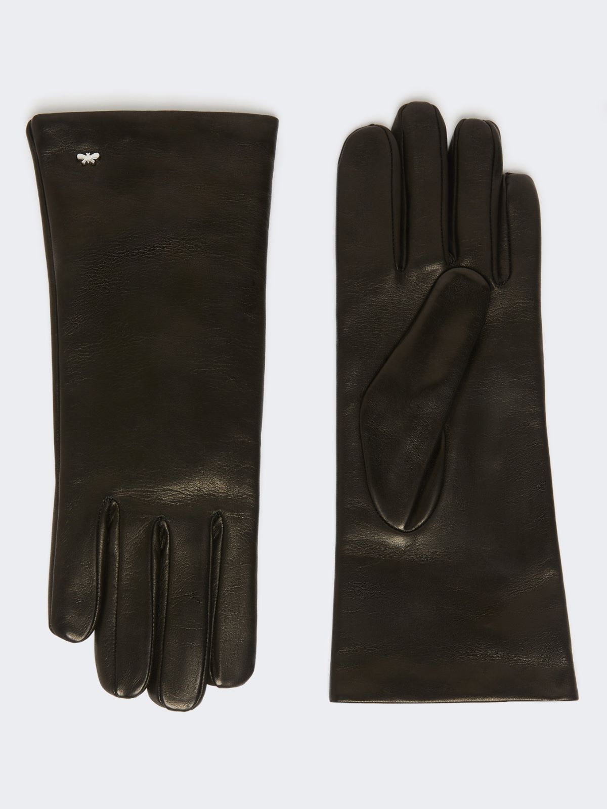 Nappa leather gloves - BLACK - Max Mara - 8