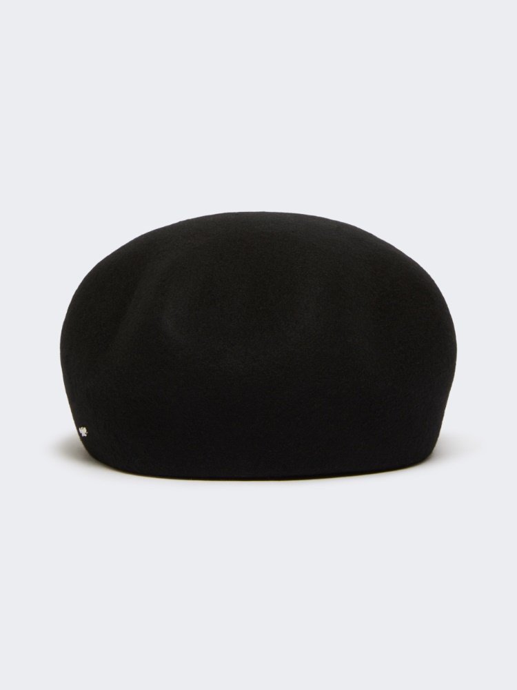 Béret en laine - NOIR - Max Mara
