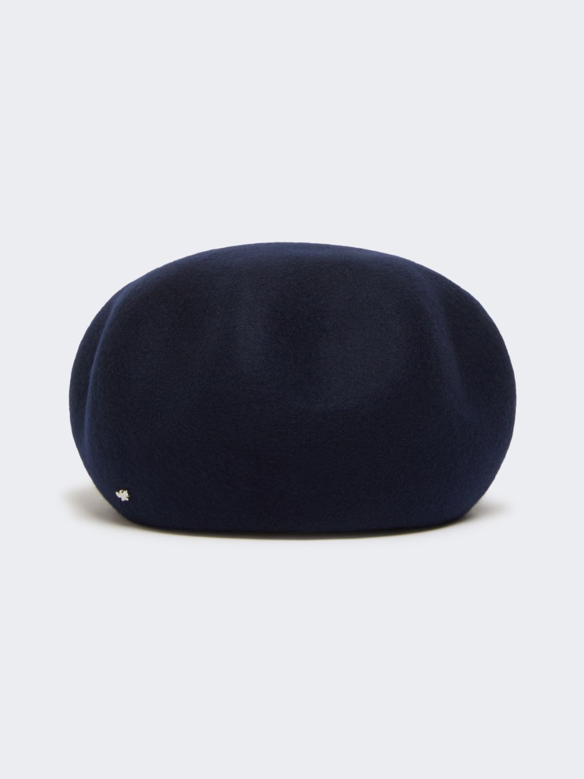Wool beret - NAVY - Max Mara - 5