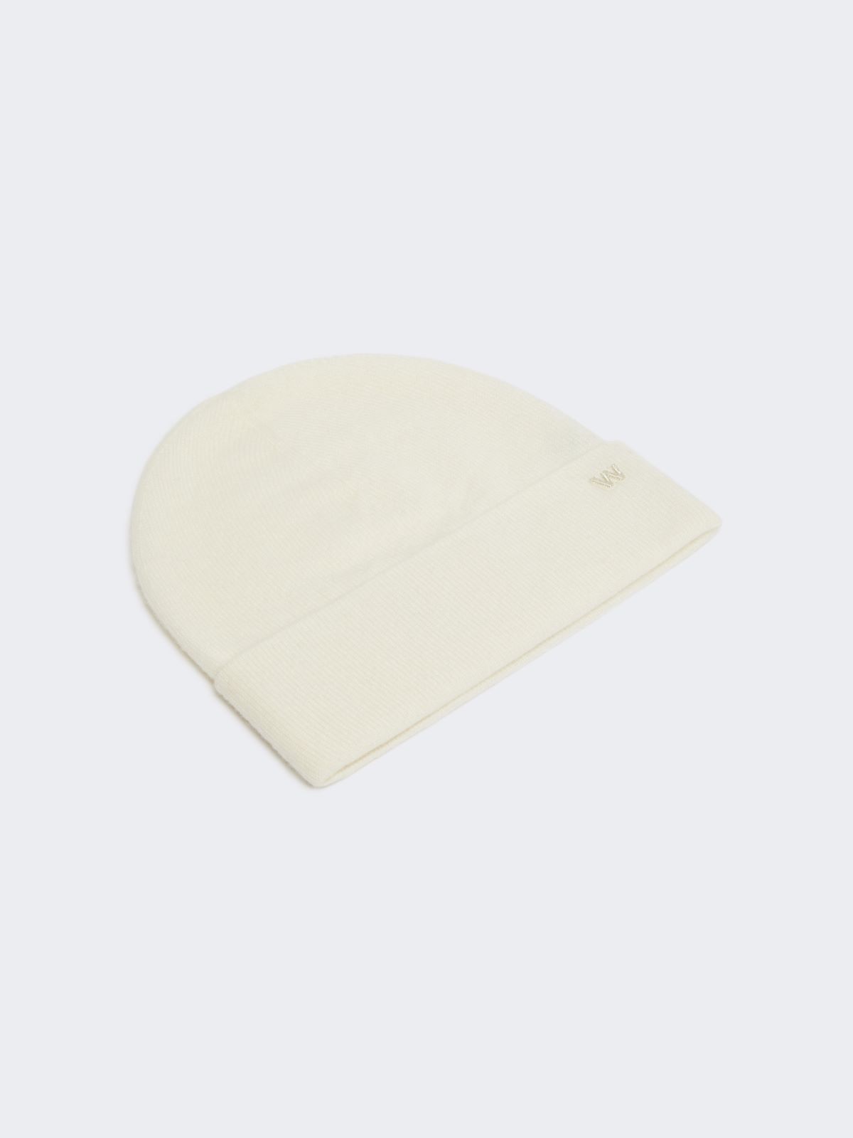 Cashmere beanie - OPTICAL WHITE - Max Mara - 2