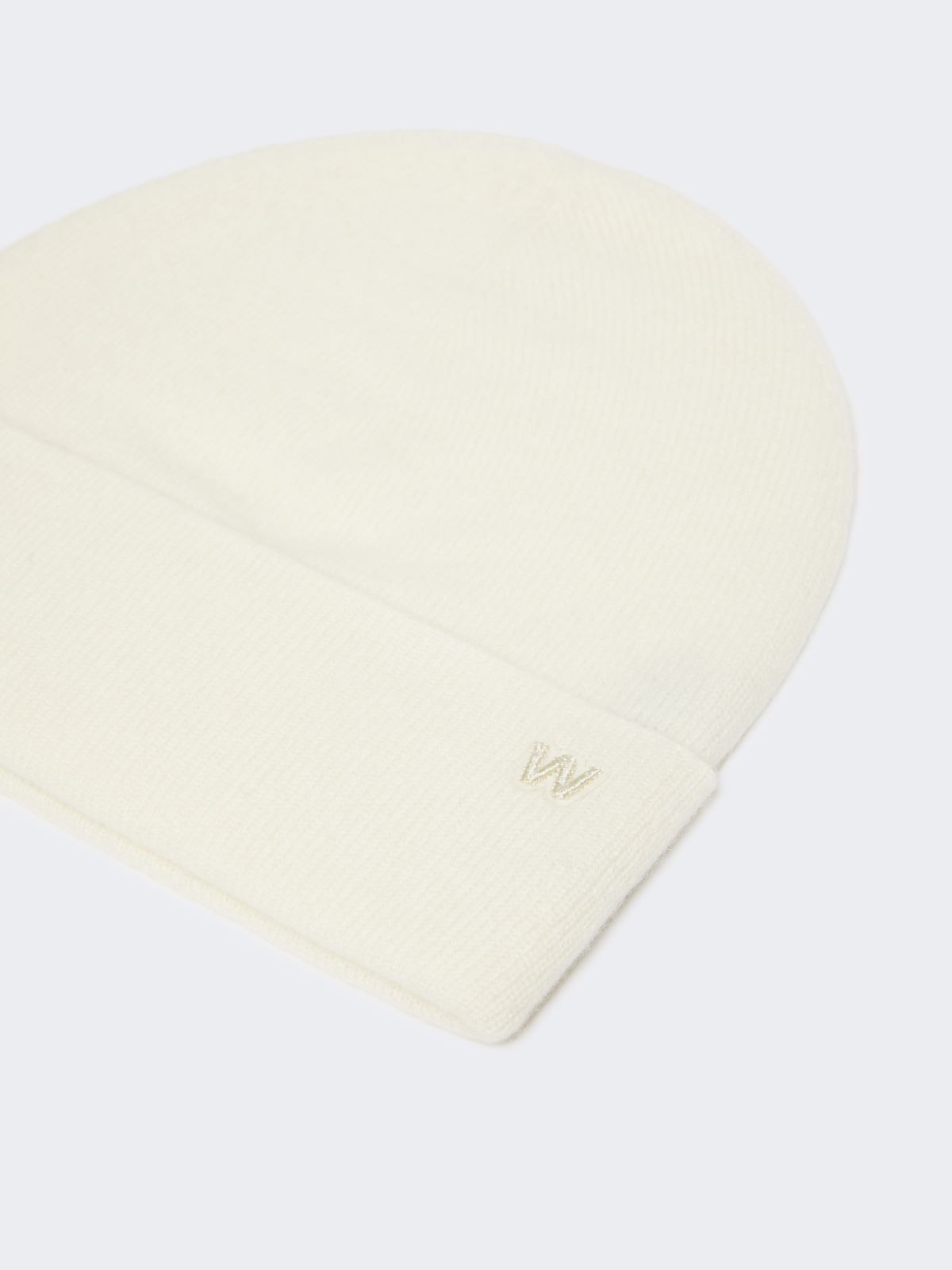 Cashmere beanie - OPTICAL WHITE - Max Mara - 3