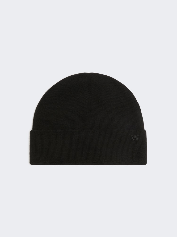 Cashmere beanie - BLACK - Max Mara