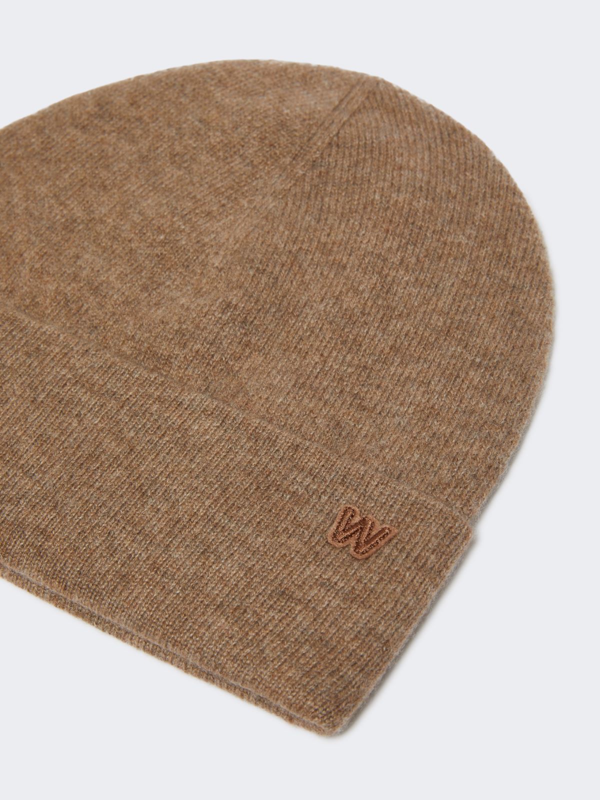 Cashmere beanie - BROWN - Max Mara - 3