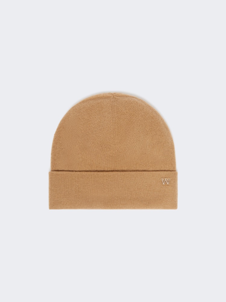 Cashmere beanie - CAMEL - Max Mara