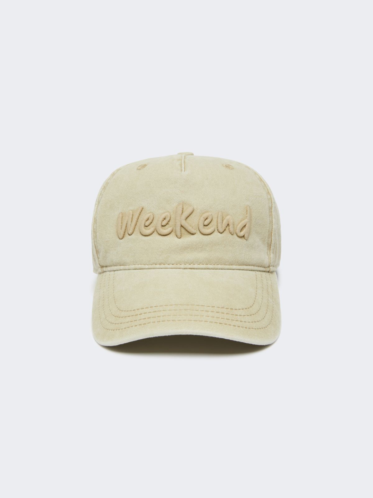 Canvas baseball cap - MUSTARD - Max Mara - 6