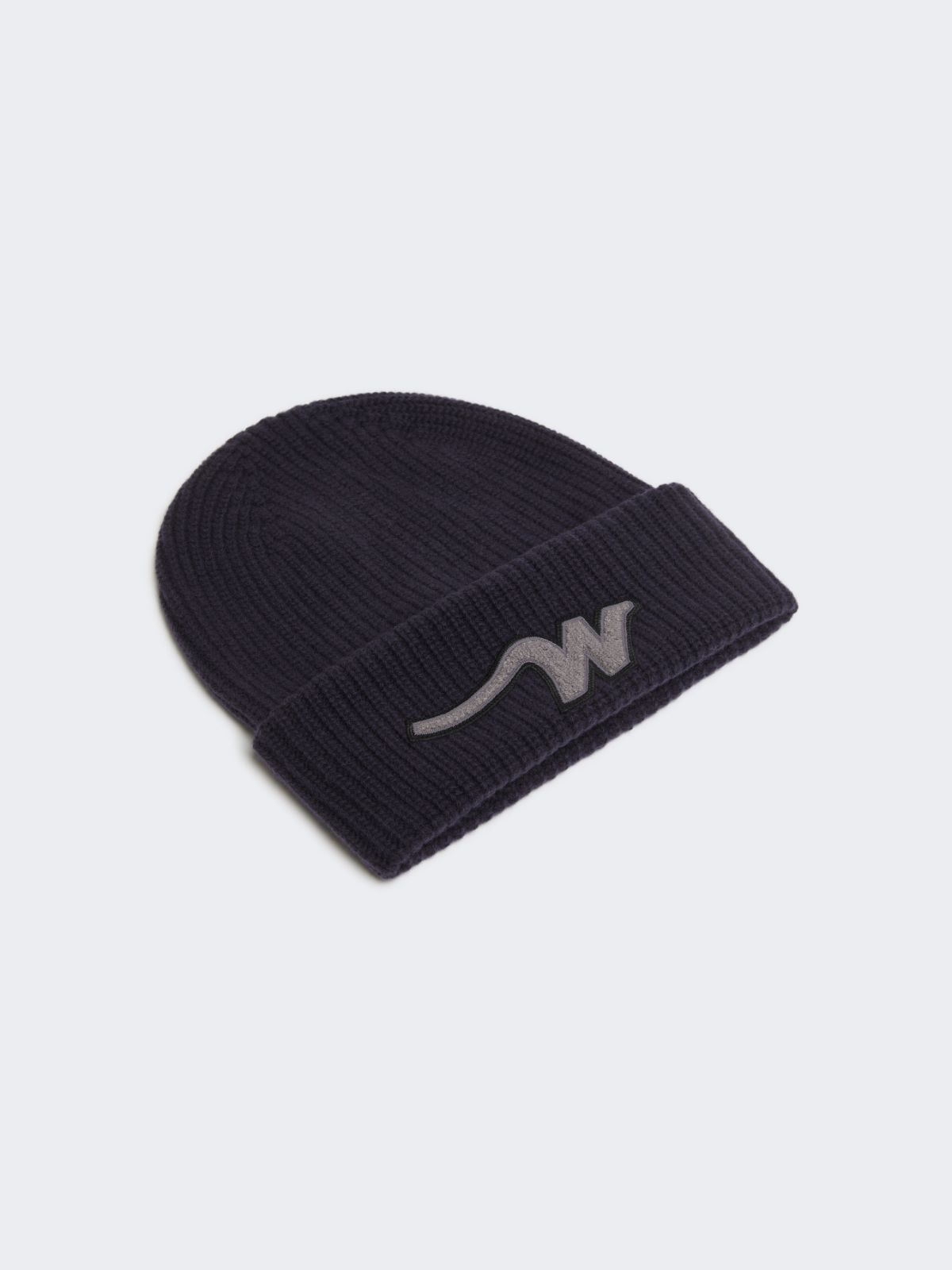 Wool beanie - NAVY - Max Mara - 2