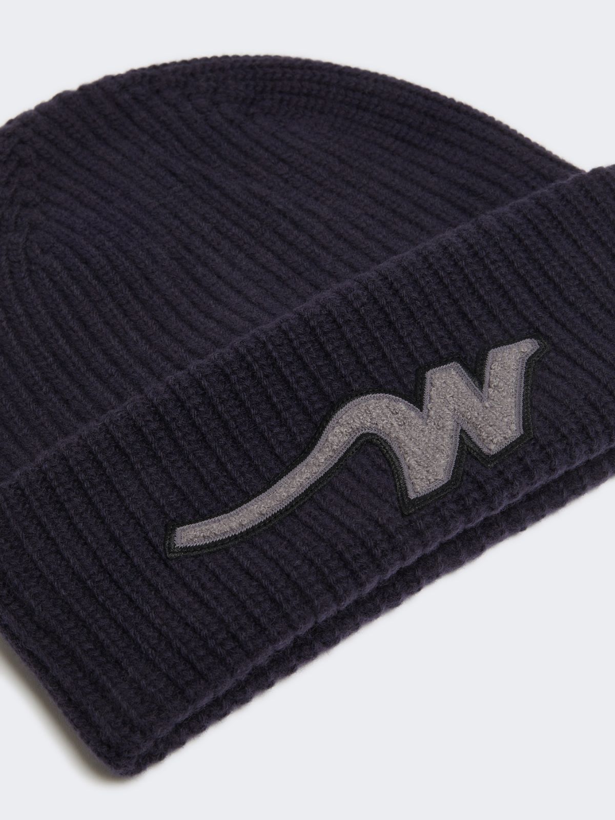 Wool beanie - NAVY - Max Mara - 3