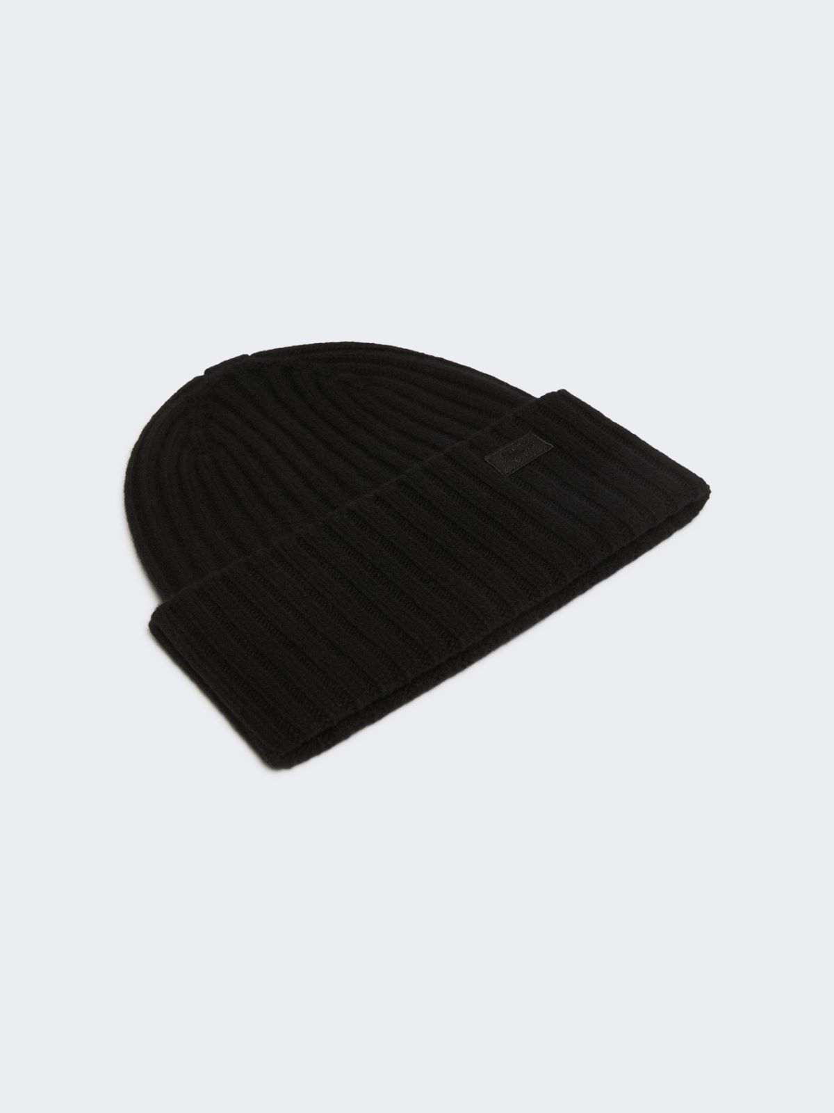 Wool yarn beanie - BLACK - Max Mara - 2