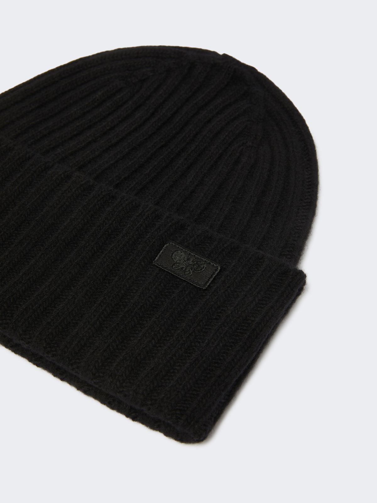 Wool yarn beanie - BLACK - Max Mara - 3