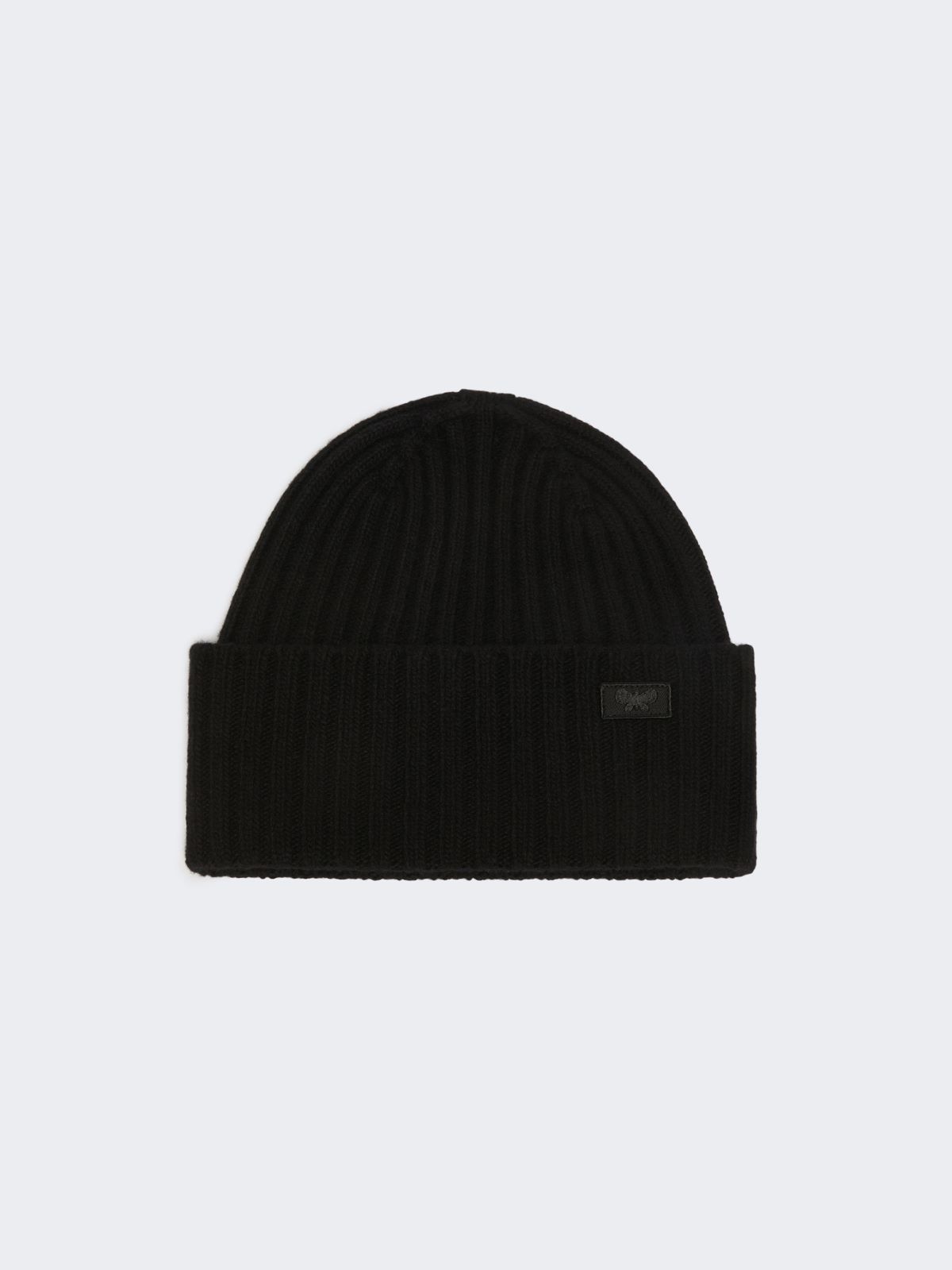 Wool yarn beanie - BLACK - Max Mara