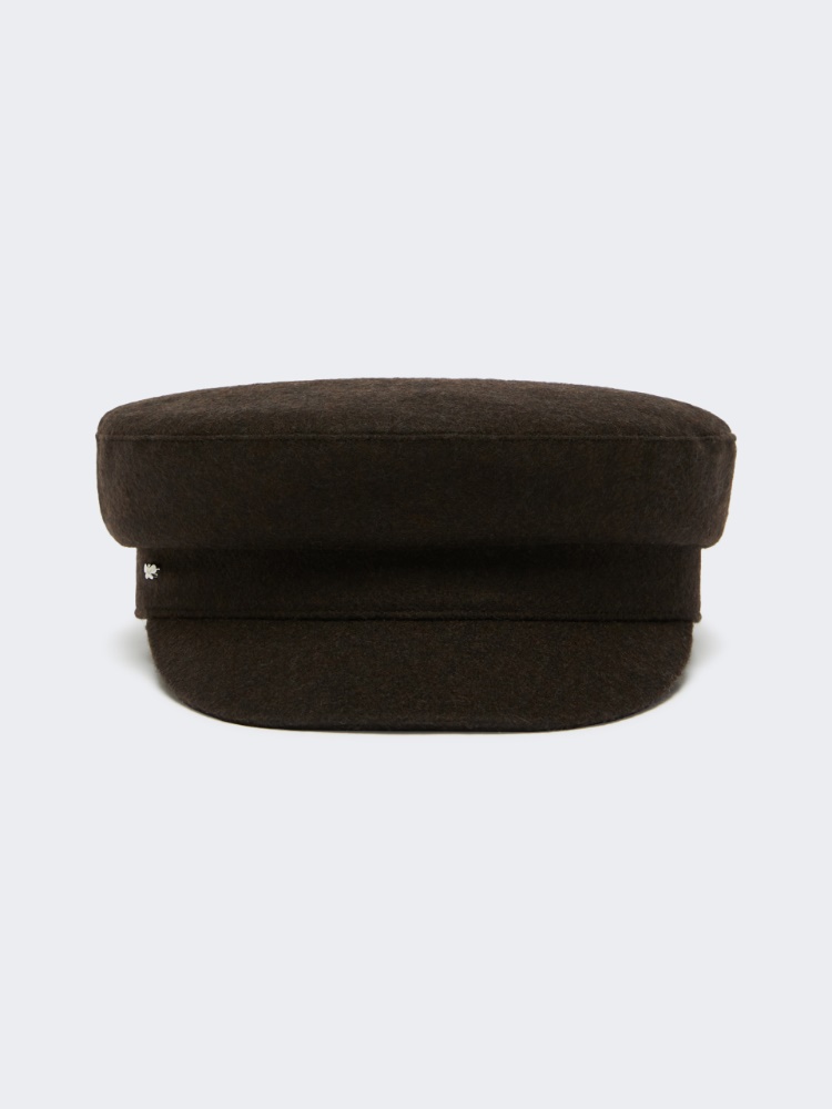 Casquette de marin en drap - NOIR - Max Mara