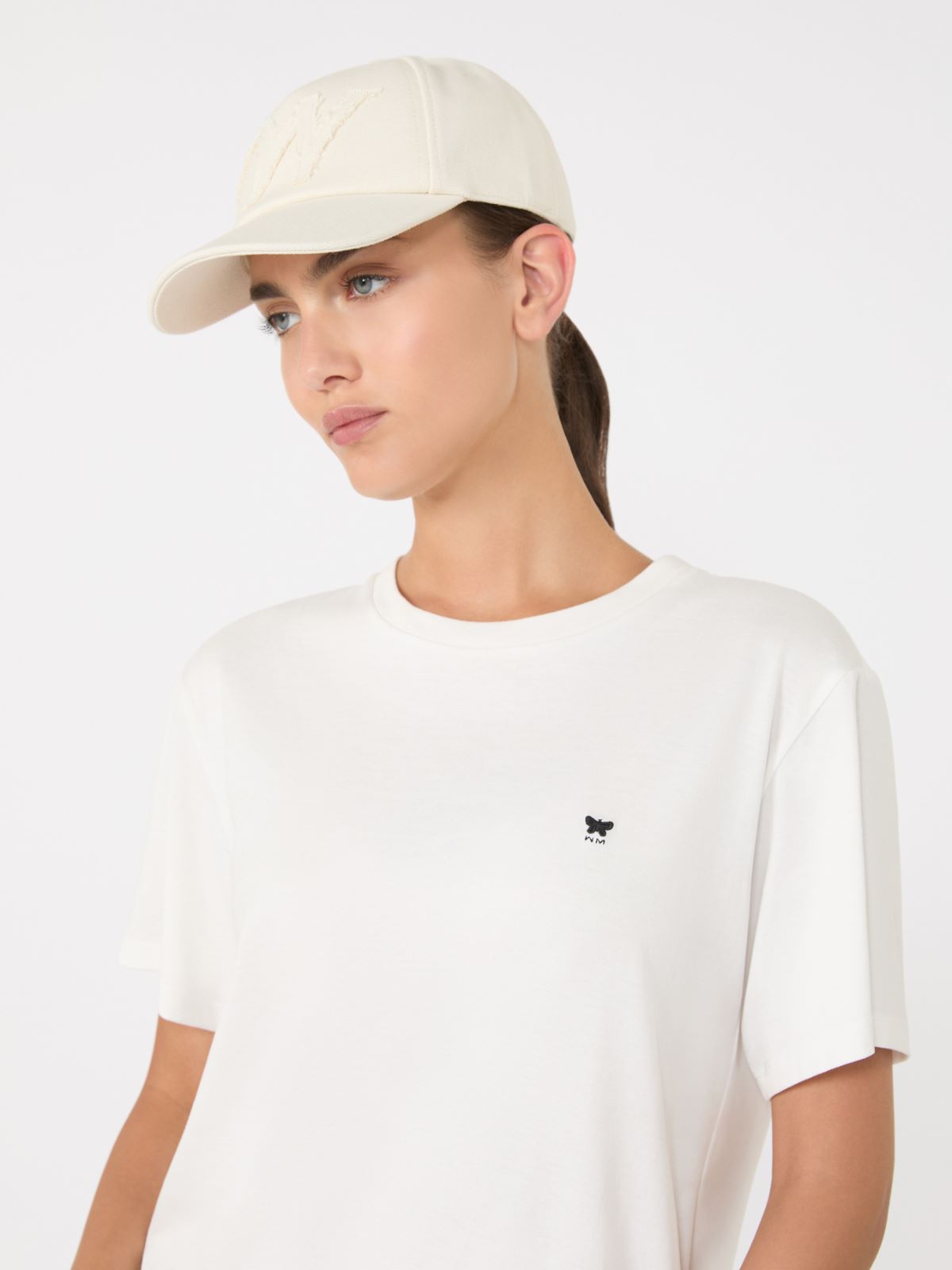 Baseballkappe aus Baumwolle + MILK - Max Mara
