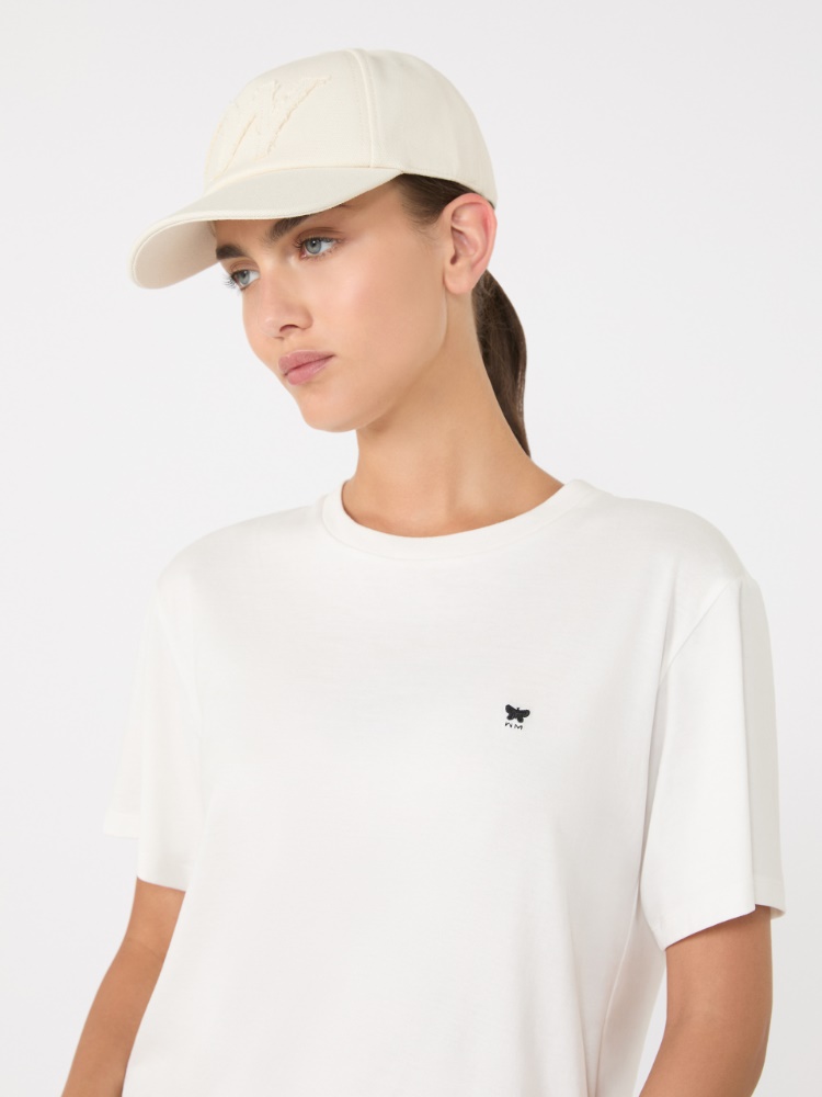 Casquette de baseball en coton - LAIT - Max Mara