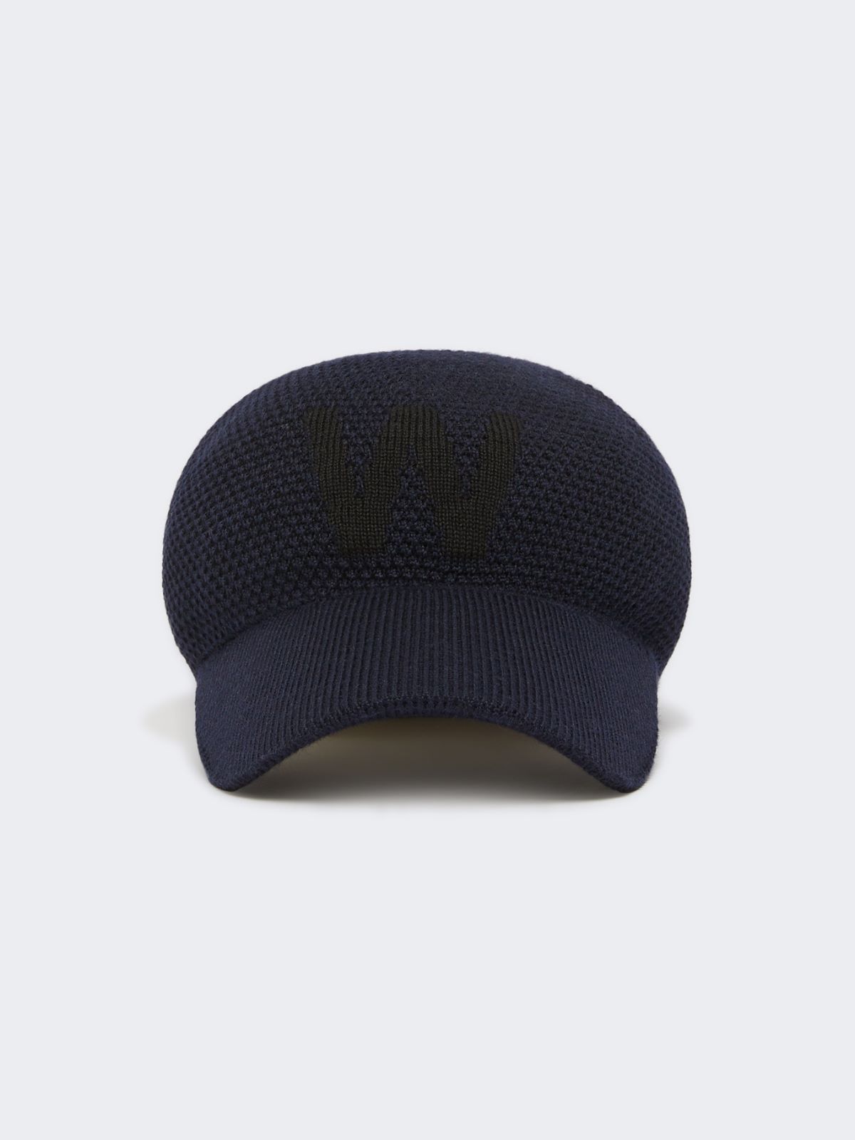 Wool baseball hat - MIDNIGHTBLUE - Max Mara - 6