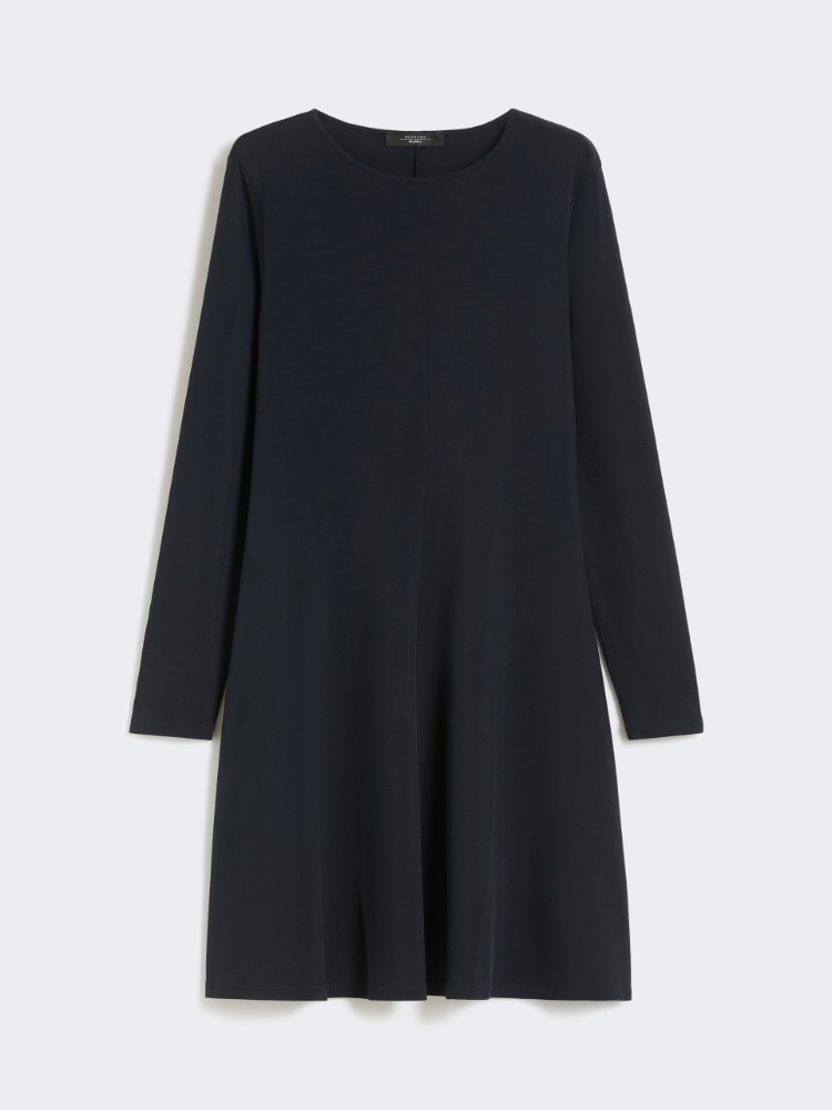 Technical jersey dress - NAVY - Max Mara