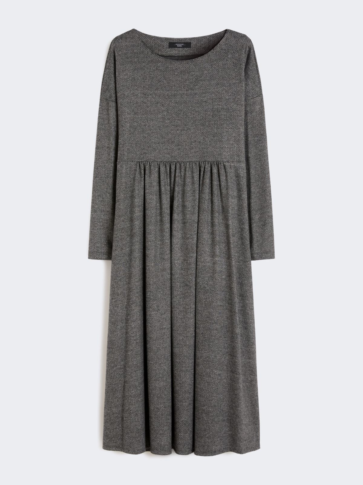 [バッカーノ] ビスコース ジャージー ドレス - MEDIUM GREY - Max Mara - 8
