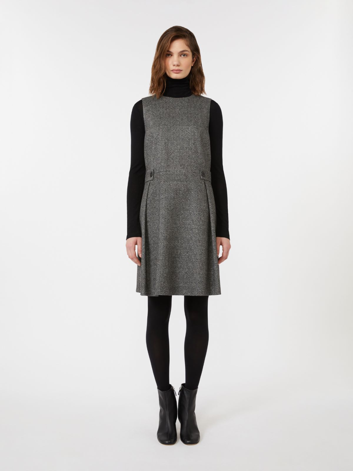 Robe en jersey - GRIS FONCE - Max Mara - 2
