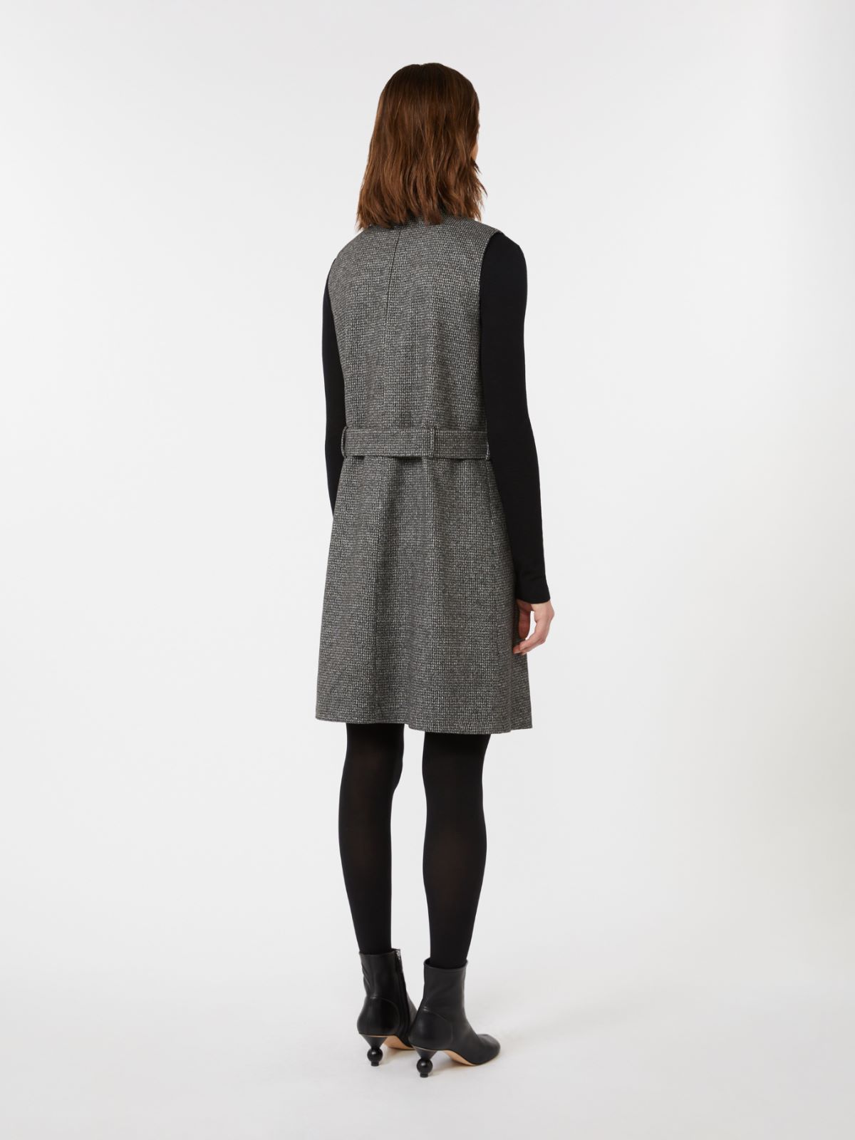 Robe en jersey - GRIS FONCE - Max Mara - 3