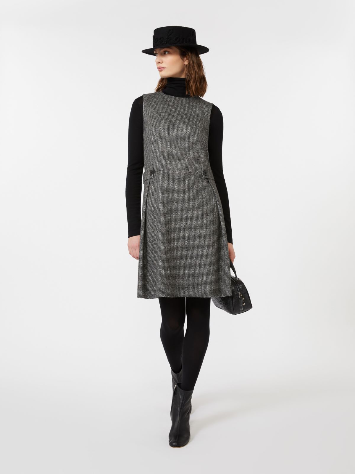 Robe en jersey - GRIS FONCE - Max Mara