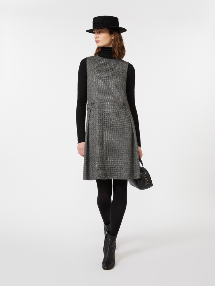 Kleid aus Jersey - DUNKELGRAU - Max Mara