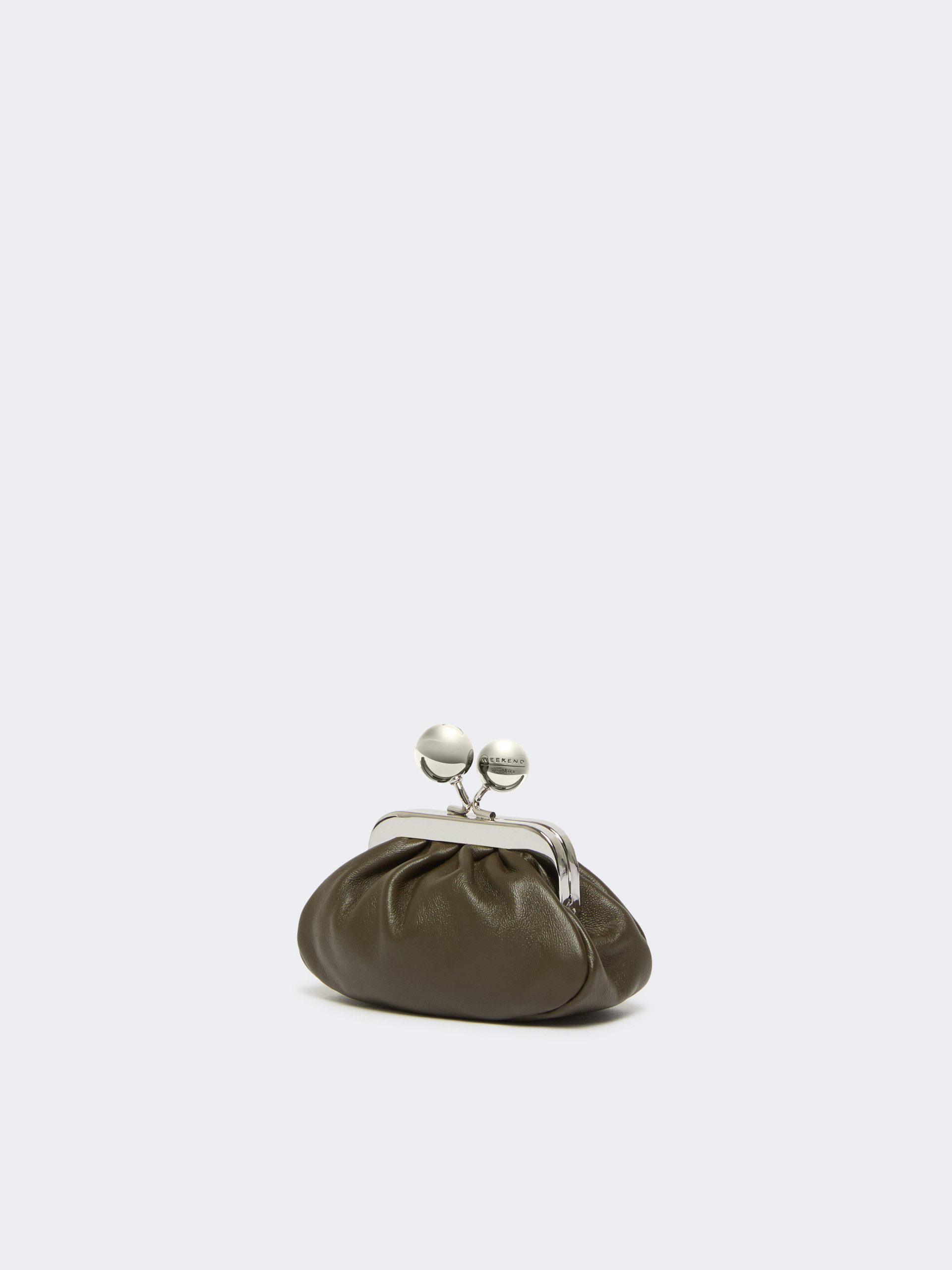 Nappa sheepskin Nano Pasticcino Bag - KAKI - Max Mara - 2