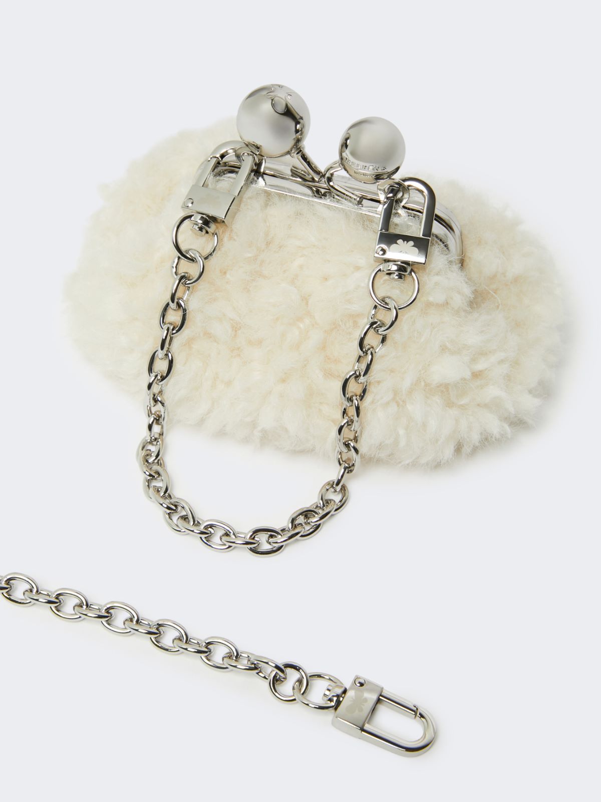 Mini Pasticcino Bag with a soft texture - IVORY - Max Mara - 4