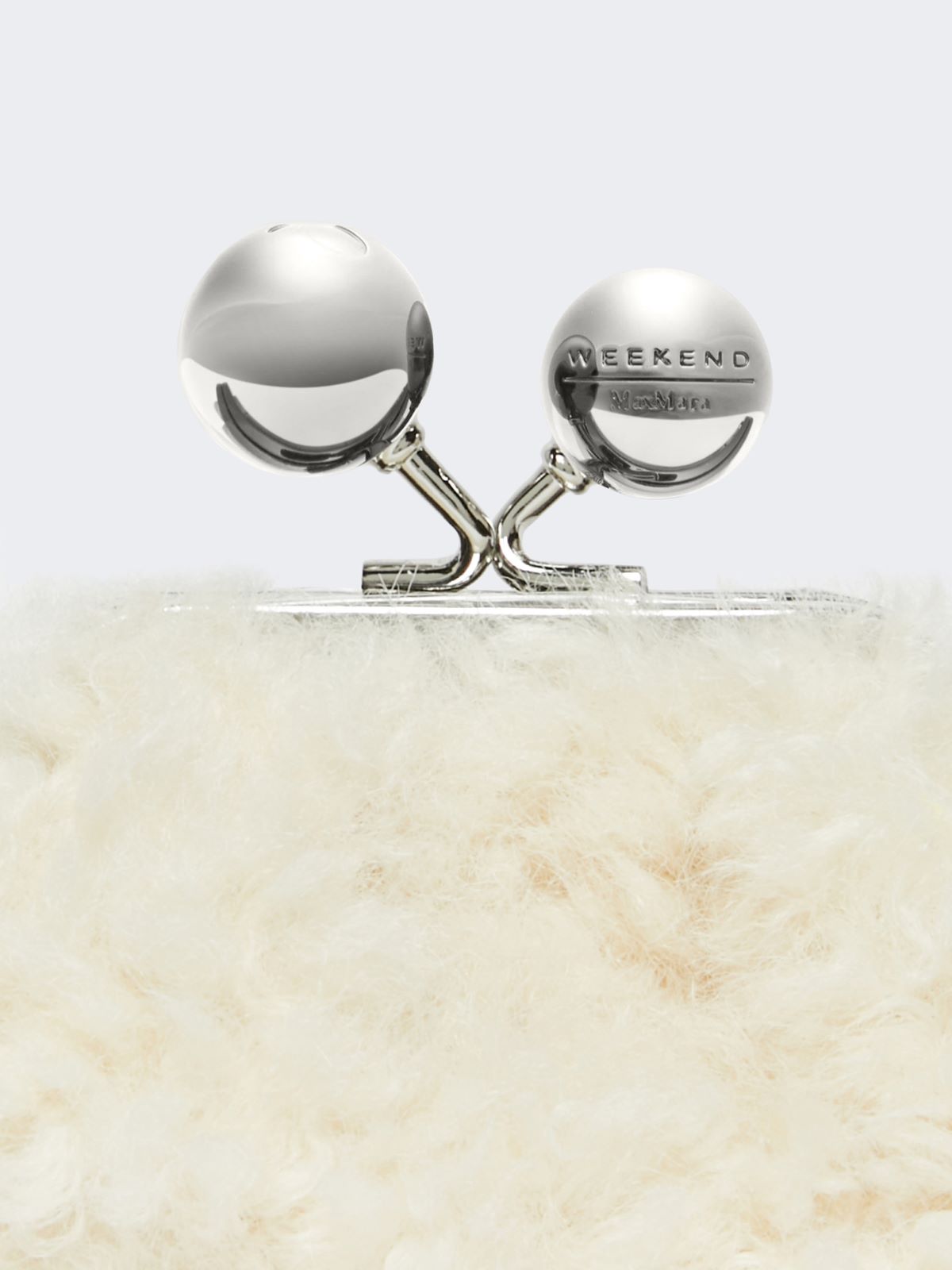 Mini Pasticcino Bag with a soft texture - IVORY - Max Mara - 5