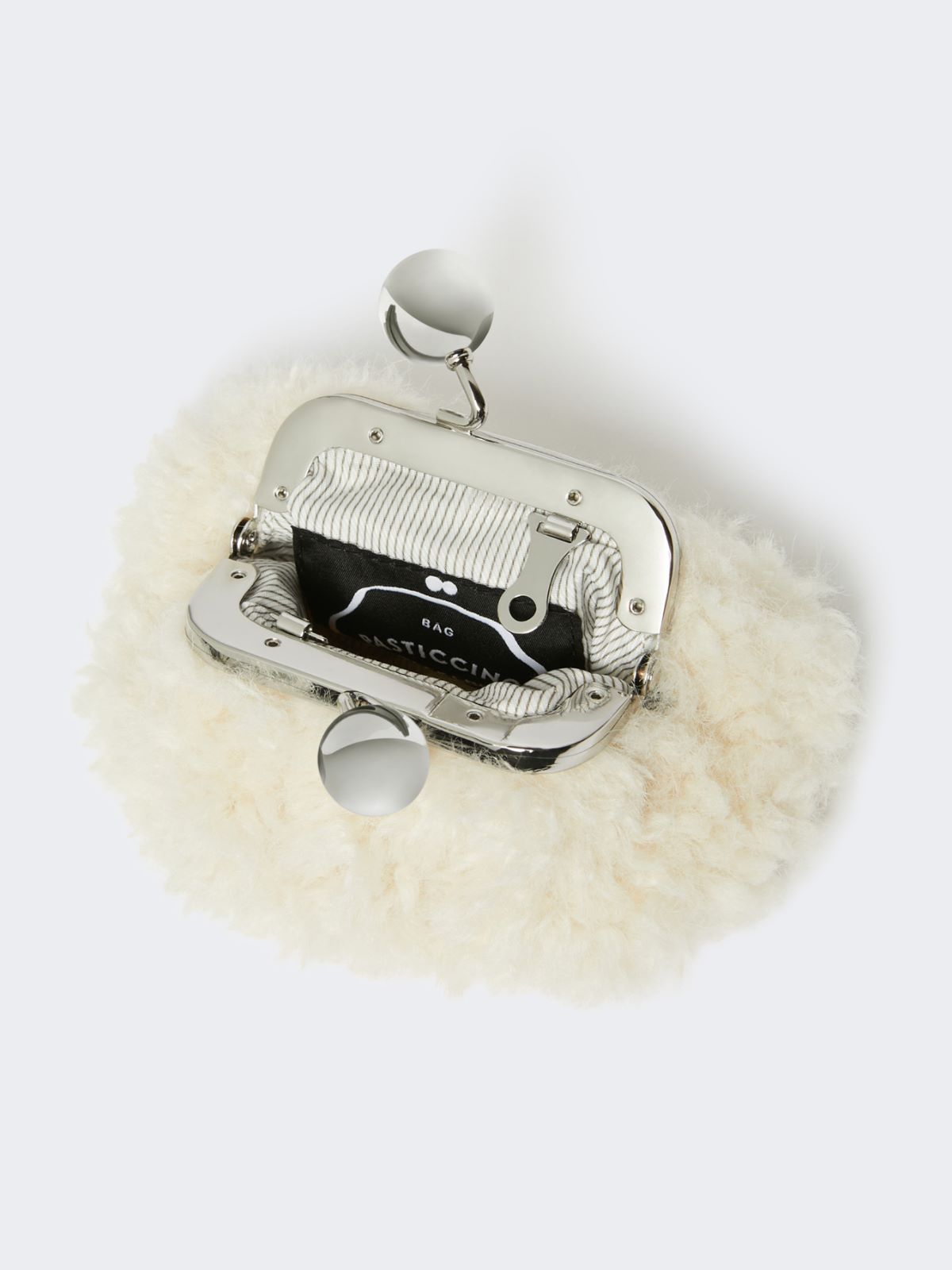 Mini Pasticcino Bag with a soft texture - IVORY - Max Mara - 6