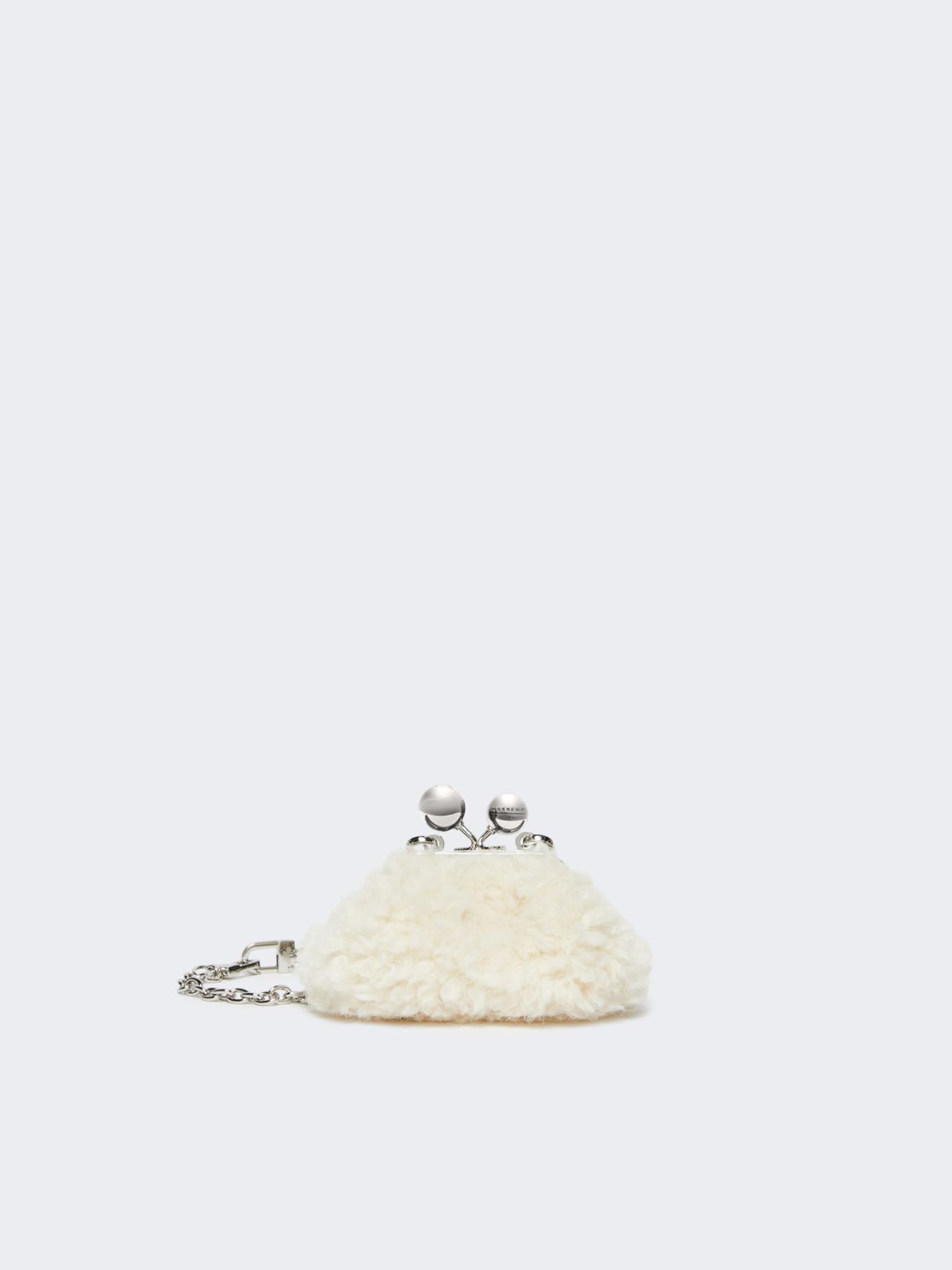 Mini Pasticcino Bag with a soft texture - IVORY - Max Mara