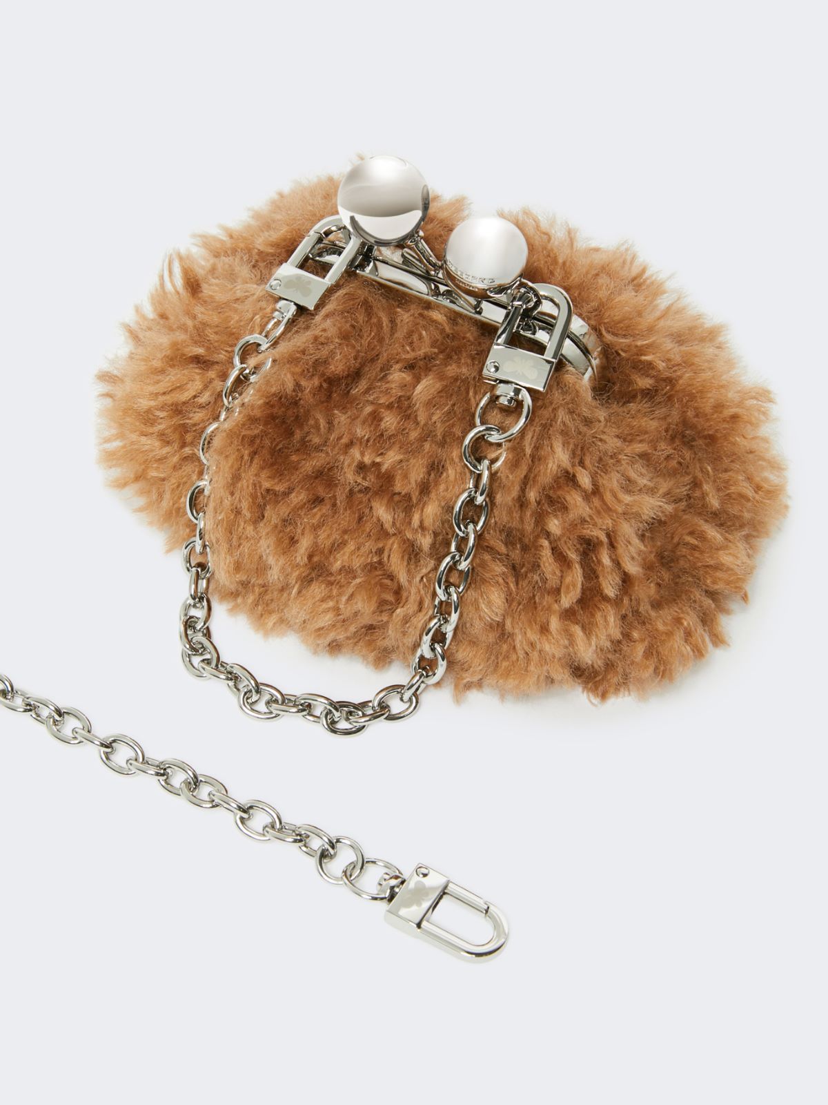 Mini Pasticcino Bag with a soft texture - ANTIQUE ROSE - Max Mara - 4