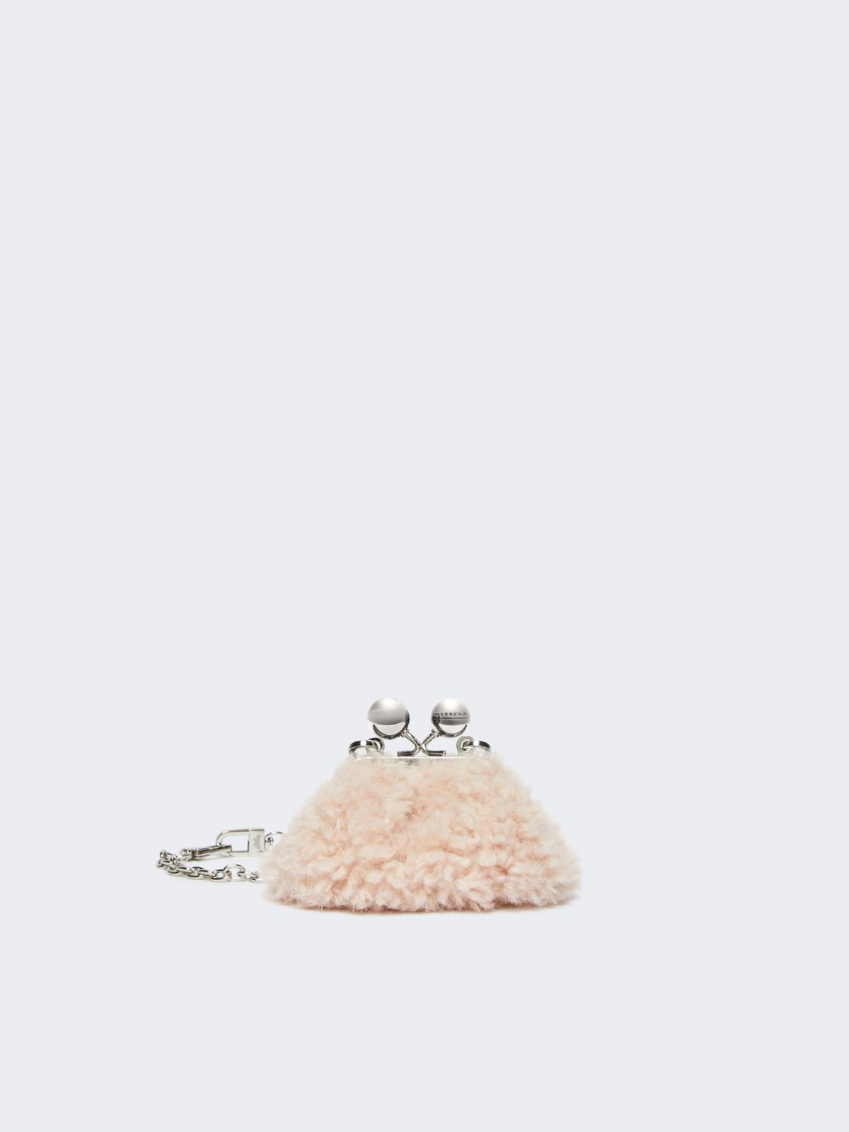 Mini Pasticcino Bag with a soft texture - PINK - Max Mara - 12