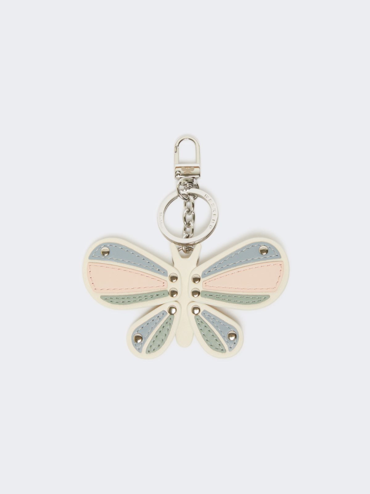 Leather keyring - IVORY - Max Mara - 9