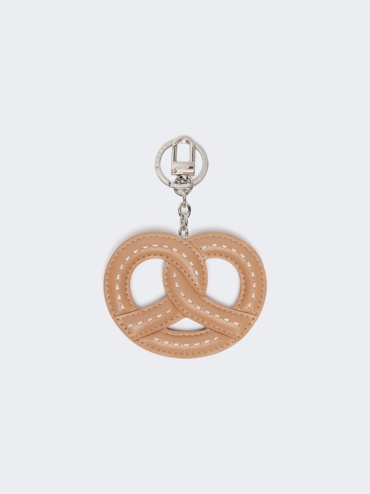 Leather keyring - BEIGE PINK - Max Mara