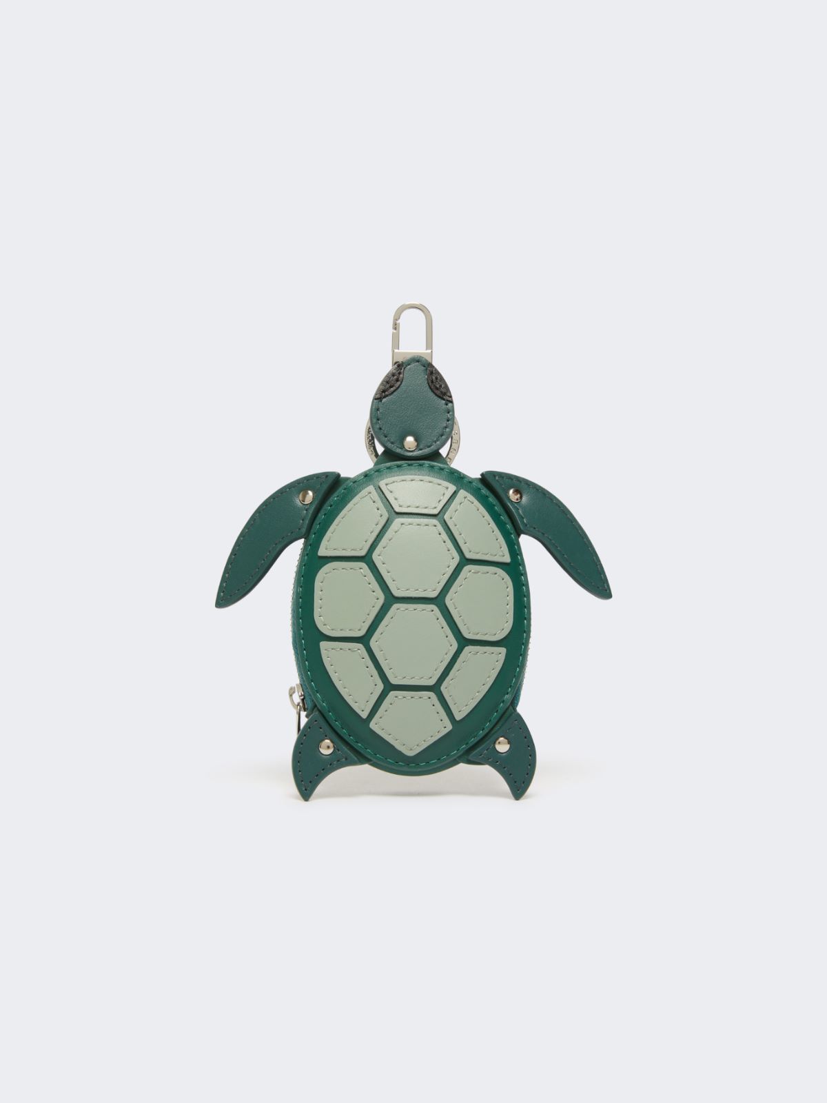 Leather keyring - GREEN - Max Mara - 10